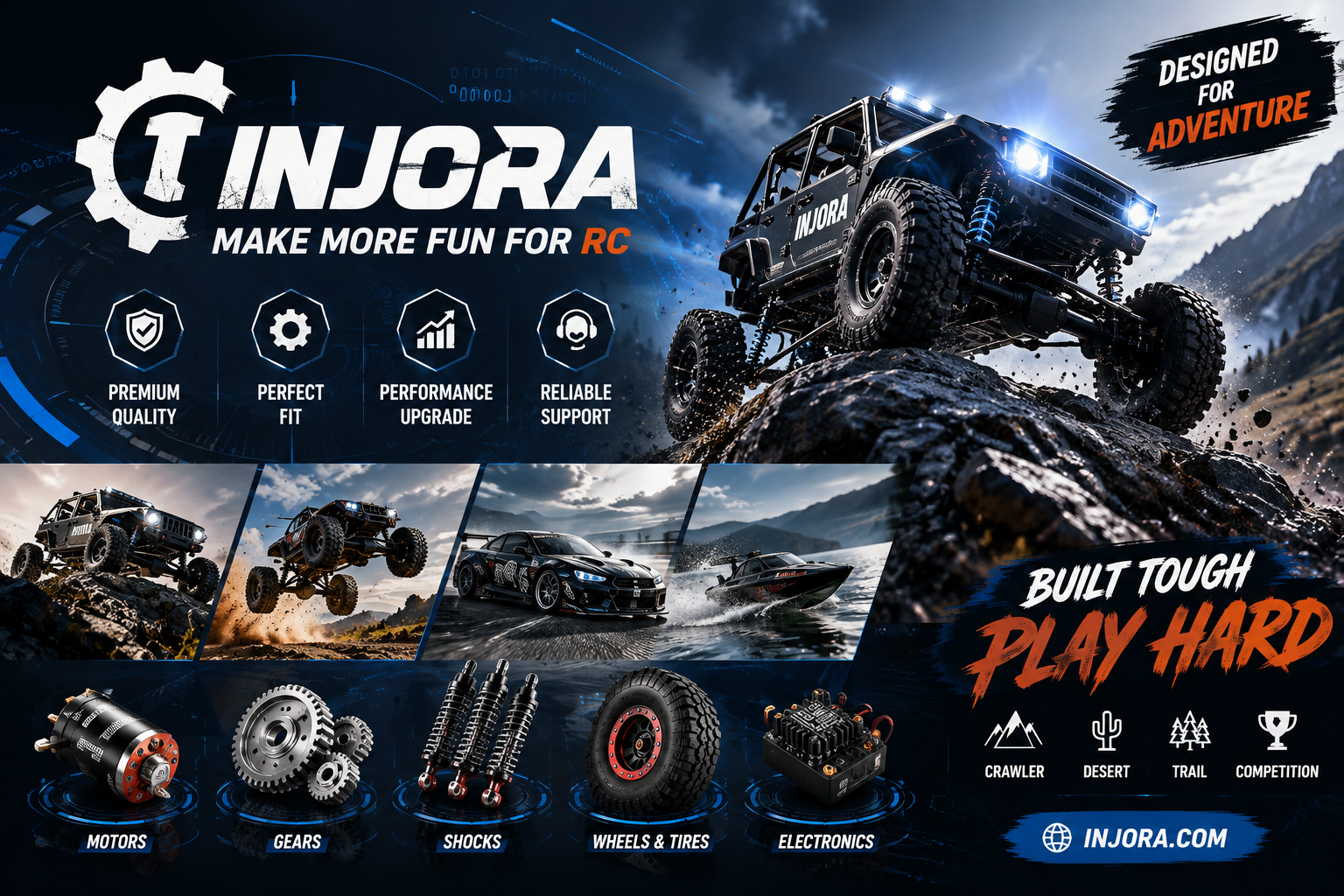 Best INJORA RC Parts to Upgrade Your Crawler in 2026